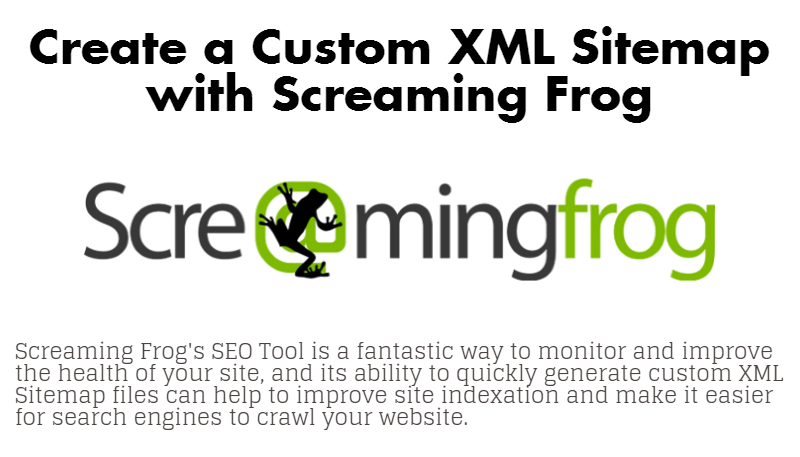 How to Create an XML Sitemap with Screaming Frog